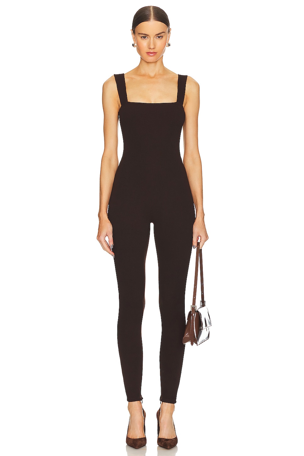 SANS FAFF Sabrina Sleeveless Enviro Rib Catsuit