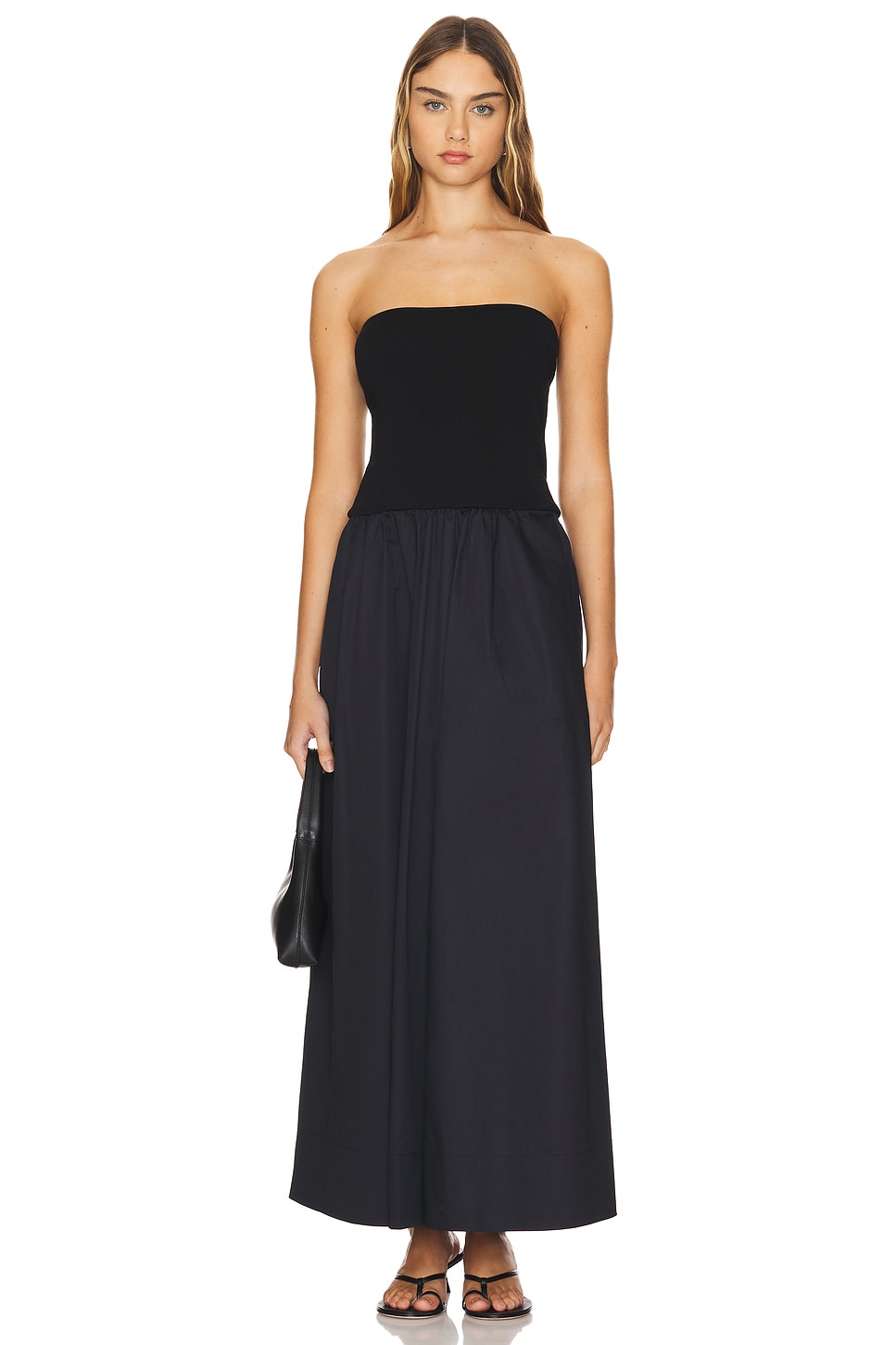 St. Agni Strapless Dress