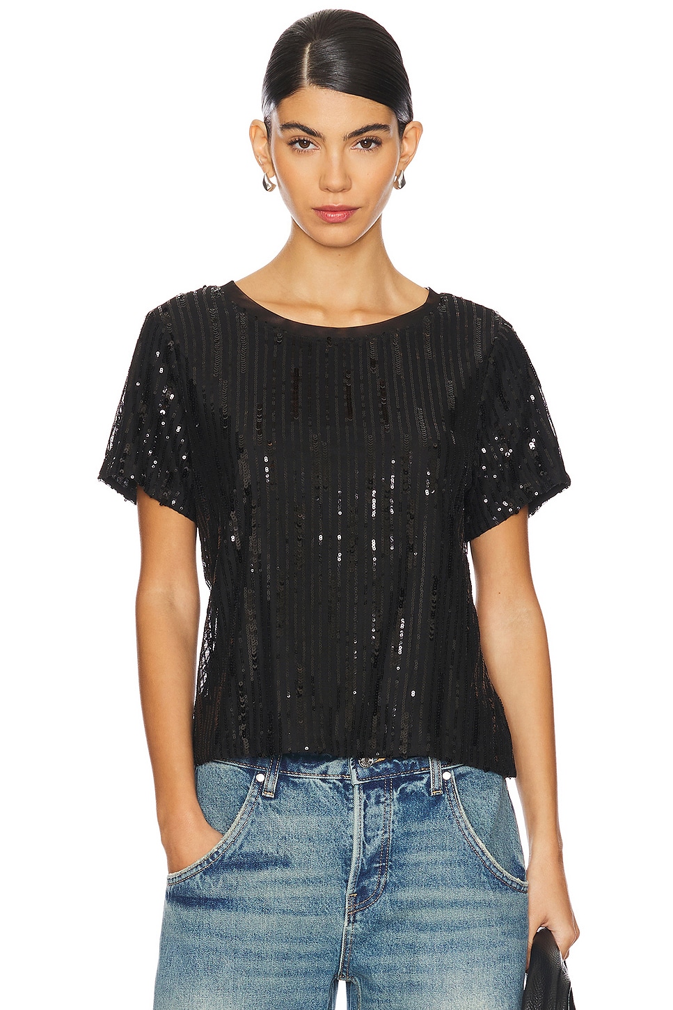 Sanctuary Sequin Perfect Tee