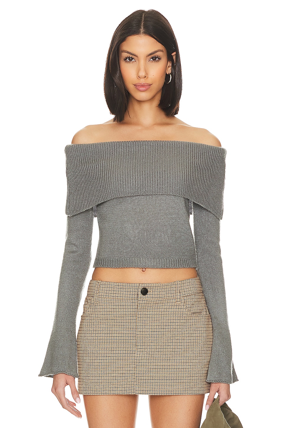 SNDYS x Revolve Off Shoulder Sweater