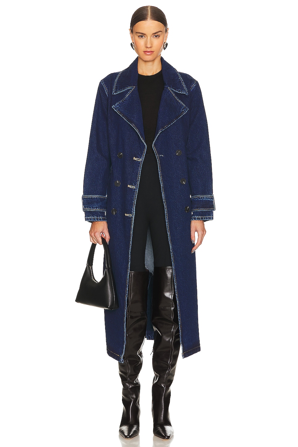 SNDYS Wren Denim Trench