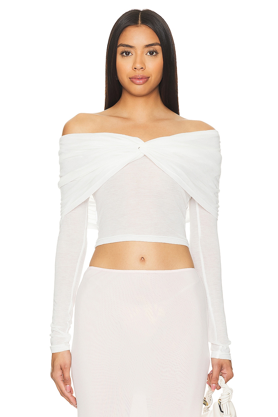 SNDYS Madrid Off Shoulder Top