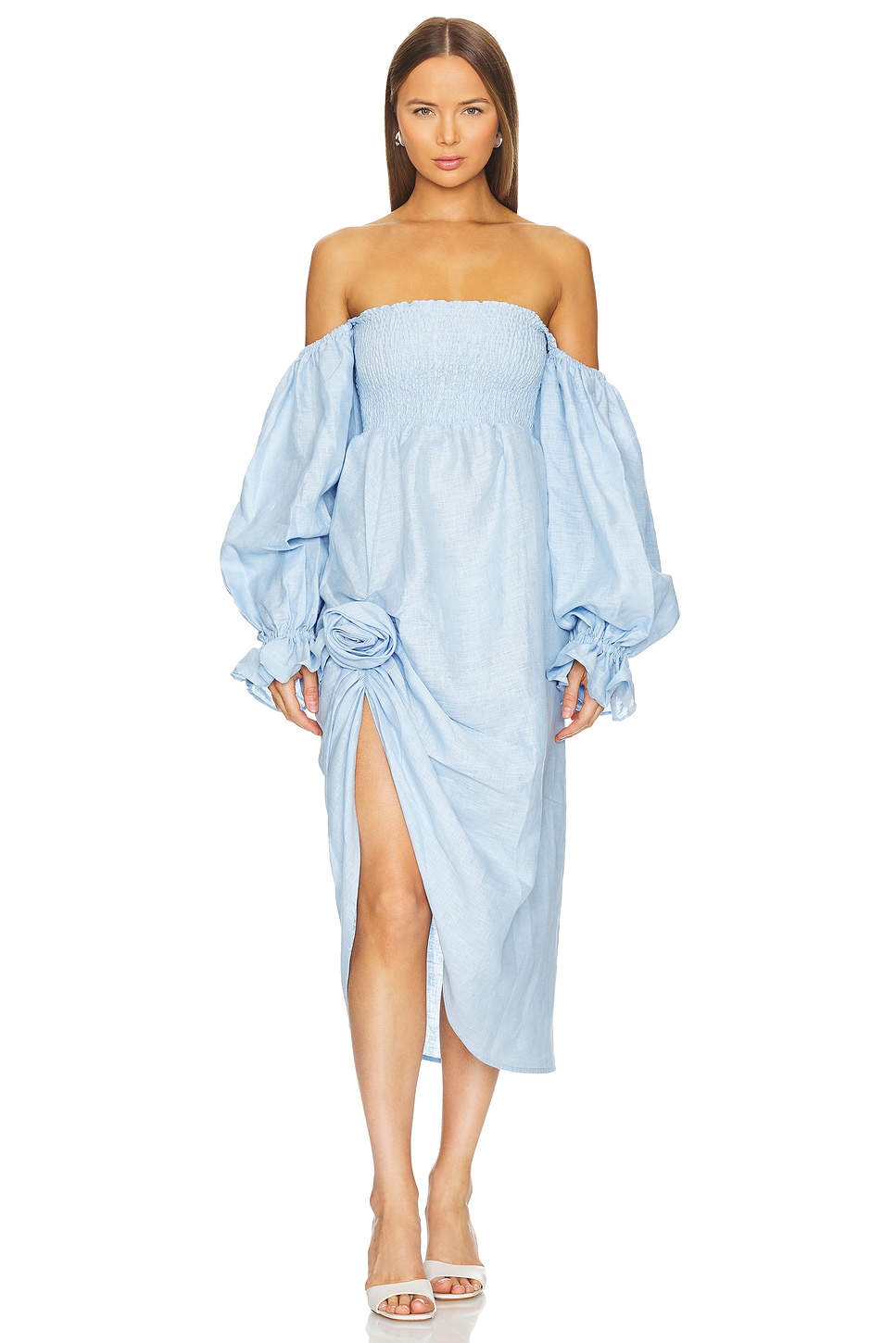 Sleeper Atlanta Linen Dress