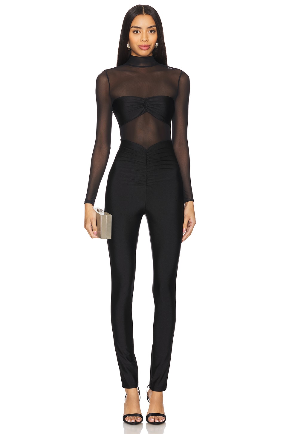 SER.O.YA X Revolve Brietta Bandeau Mesh Catsuit