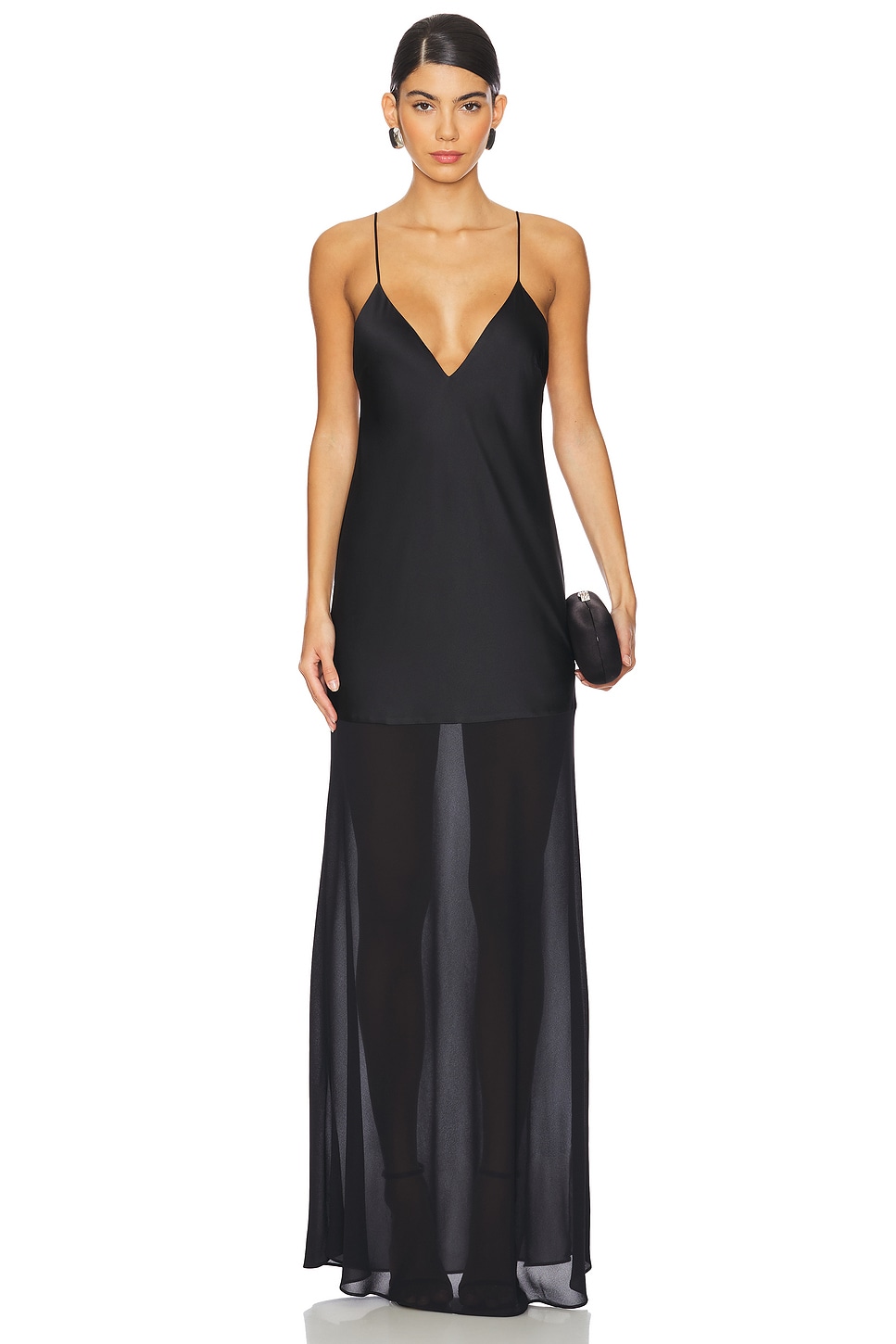 SER.O.YA Vienna Satin Maxi Dress