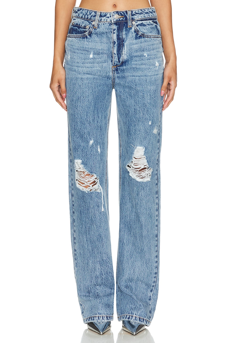 SER.O.YA Belle Distressed Wide Leg