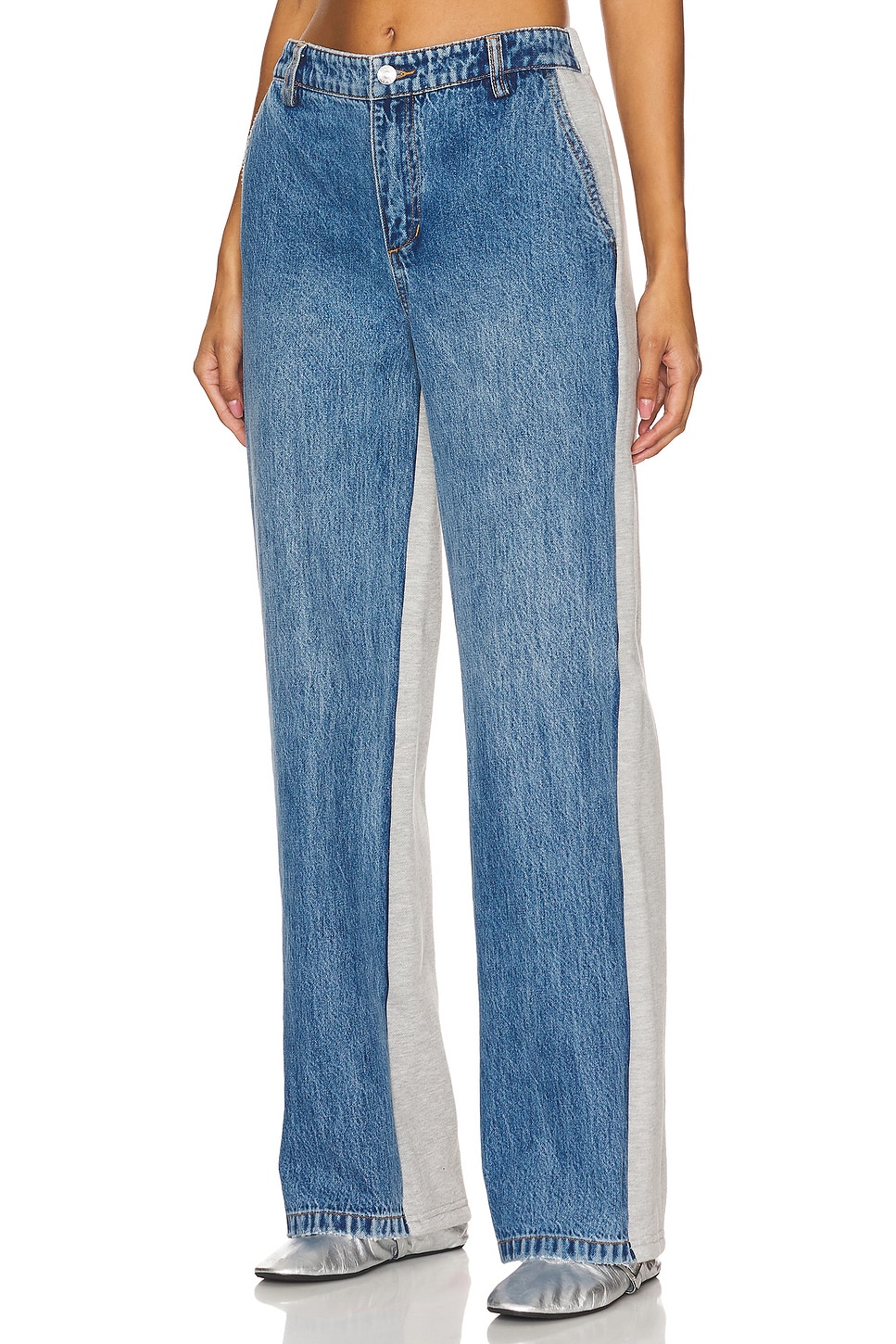 SER.O.YA Payton Terry Denim Pant