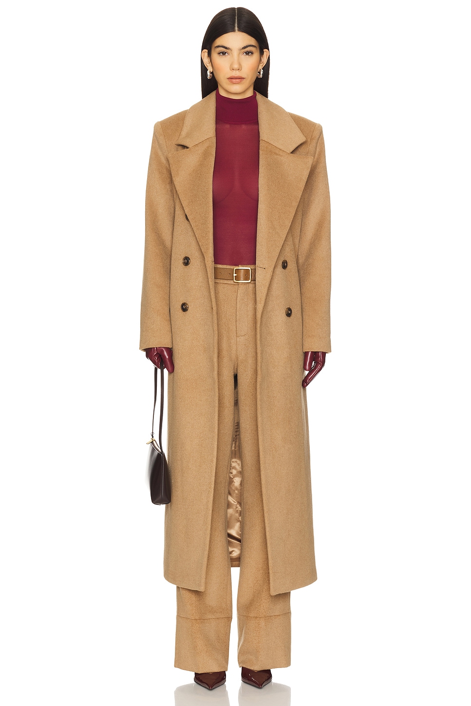 SER.O.YA Leche Wool Coat