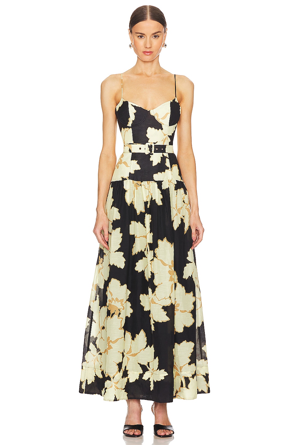 Shona Joy Lucia Bustier Maxi Dress