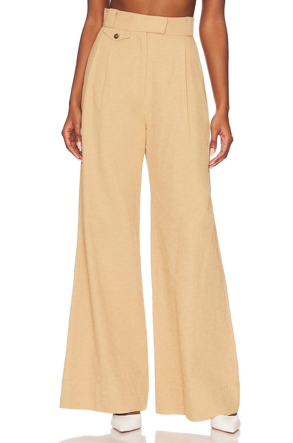 Shona Joy Akua High Waisted Tailored Pant