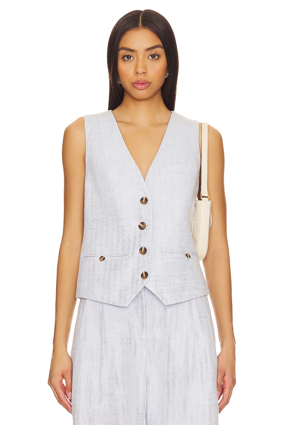 Shona Joy Brisa Oversized Tailored Vest