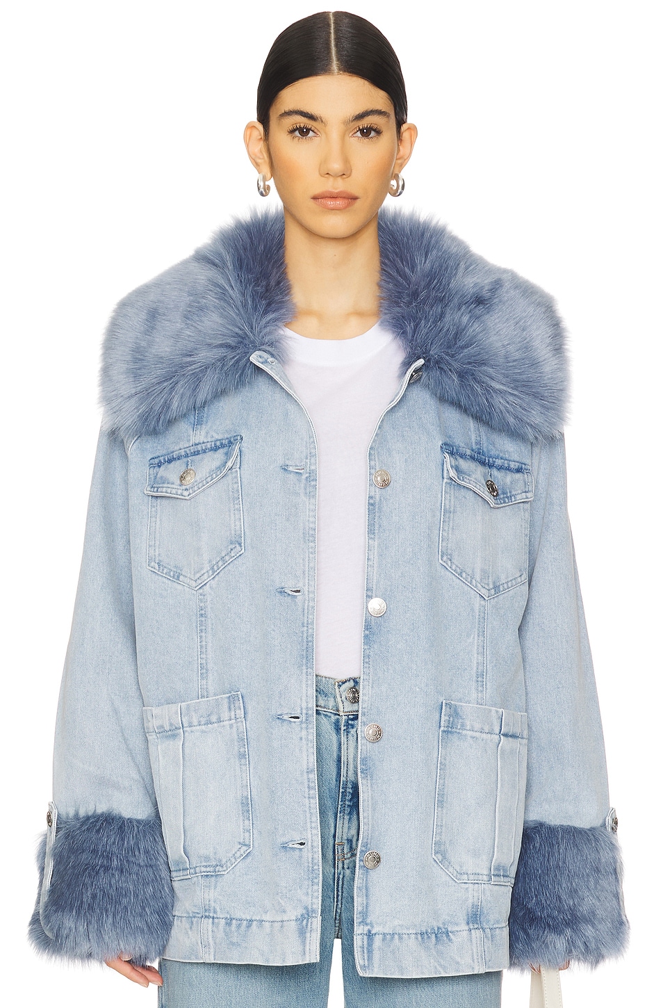 Show Me Your Mumu Copenhagen Faux Fur Jacket