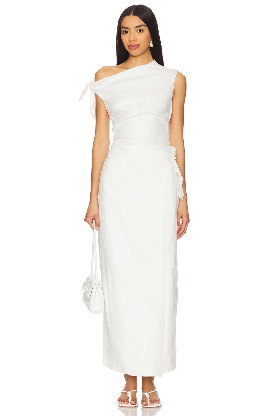 SIR. Tamara Tie Midi Dress