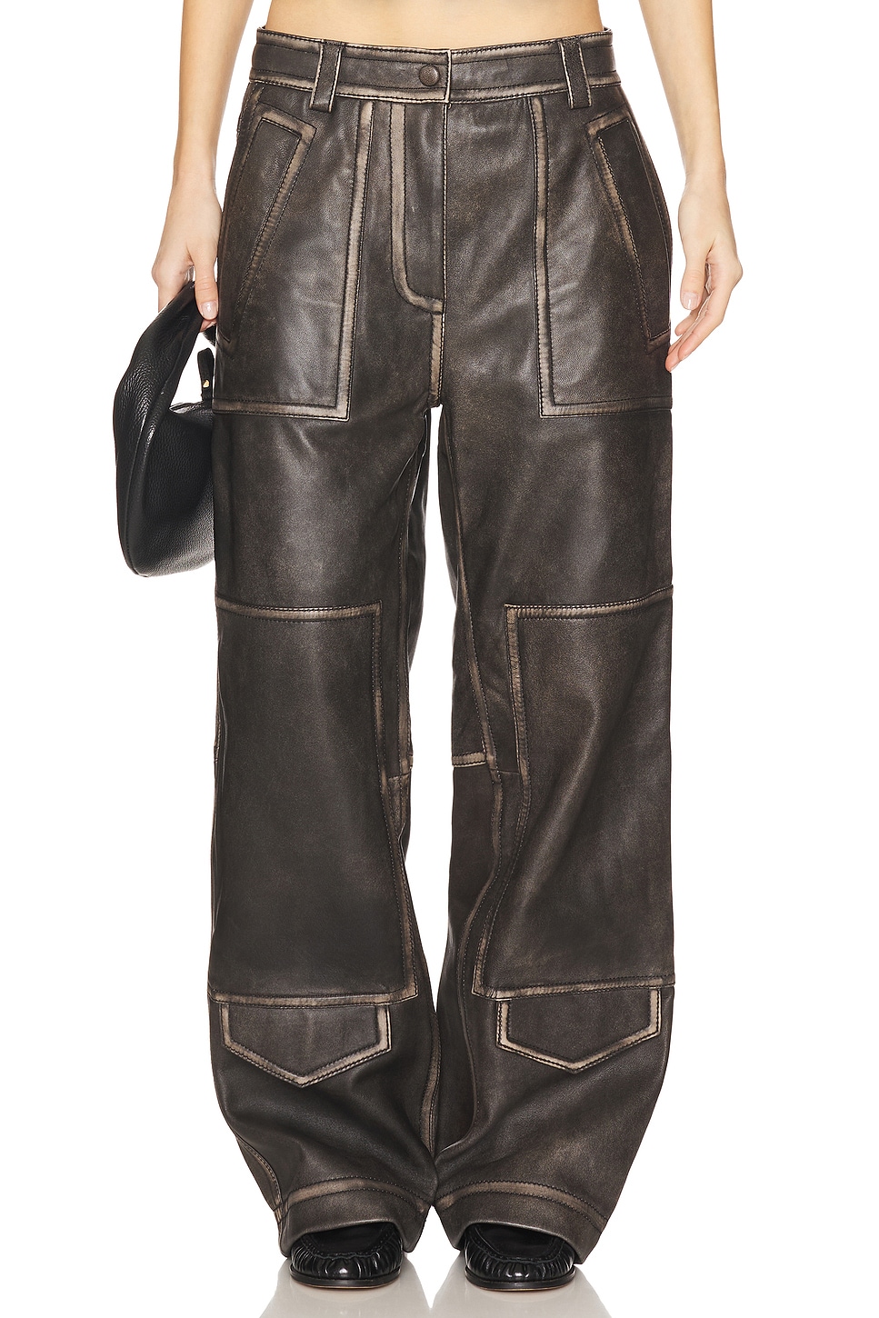 Saks Potts Clive Leather Pant