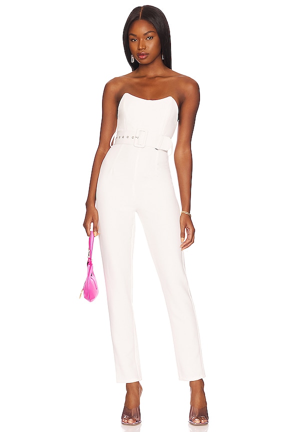 superdown Naomi Belted Jumpsuit