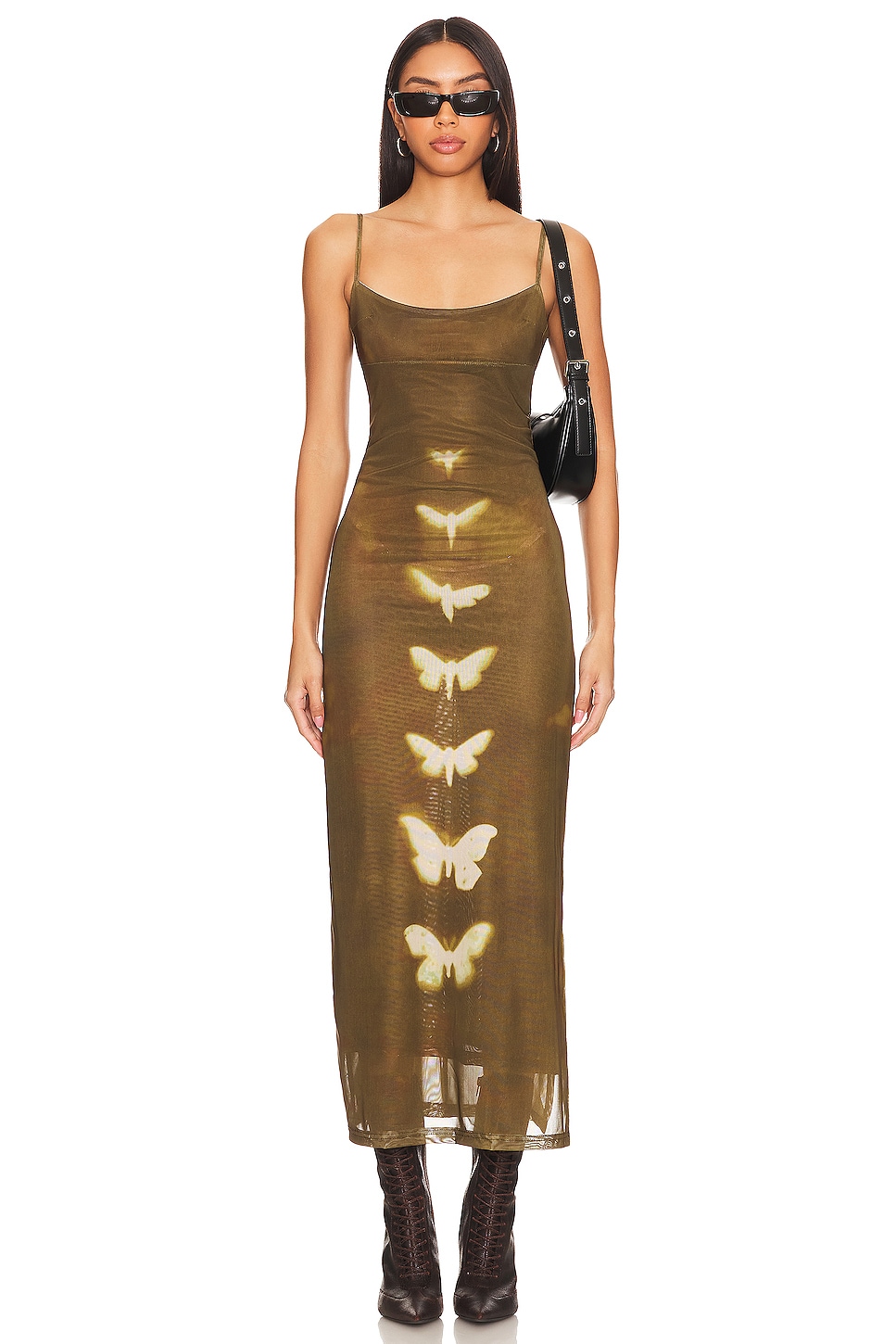 superdown Jocelyn Butterfly Maxi Dress