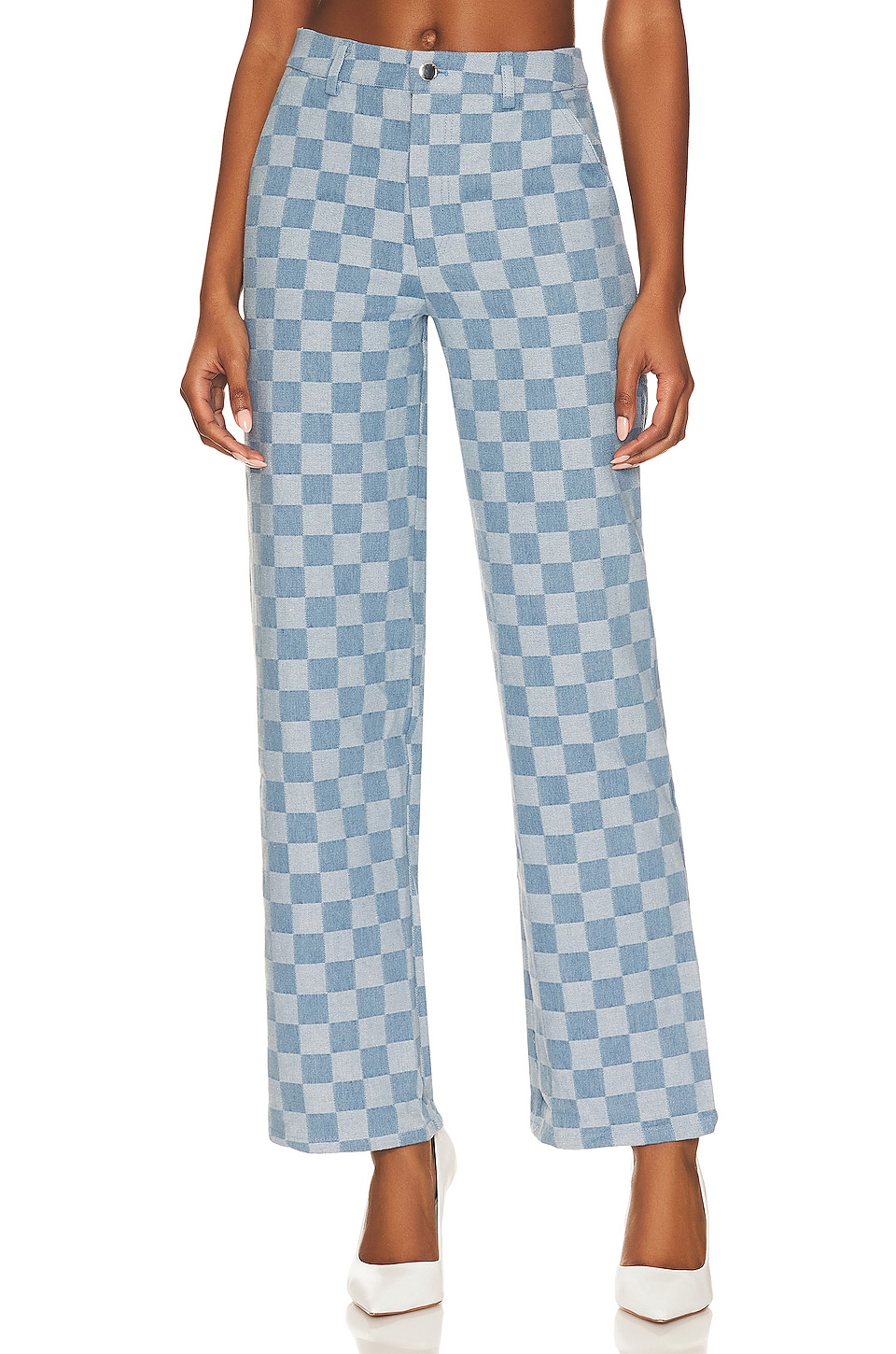 superdown Jules Checkered Jean