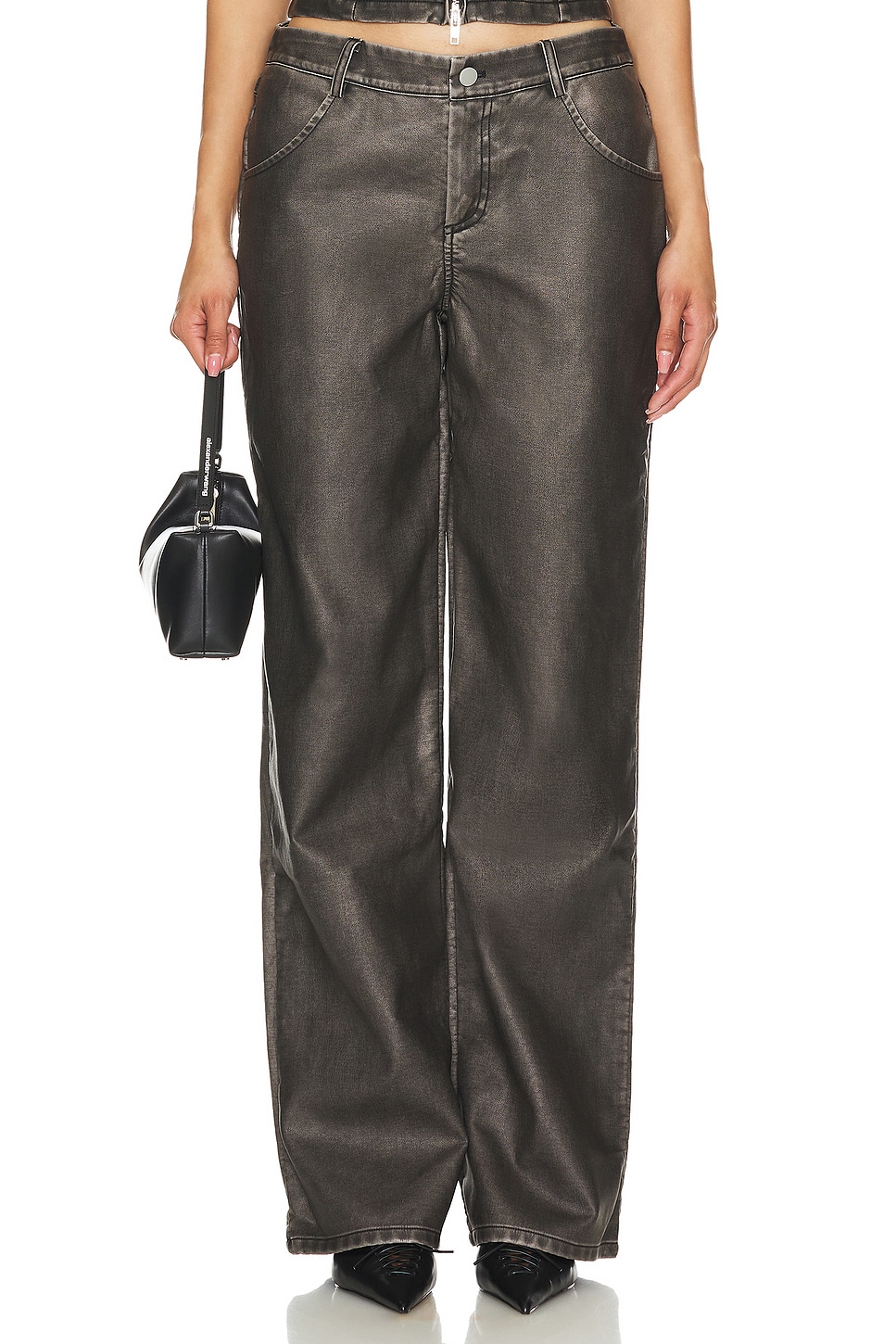 superdown Rachel Faux Leather Pant