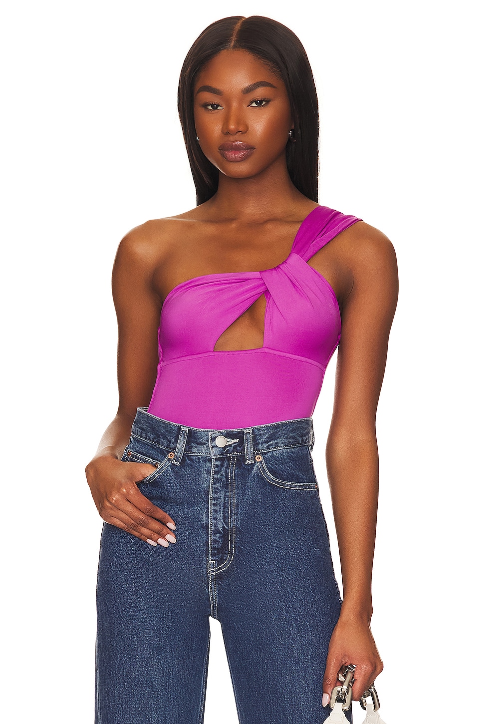 superdown Jimena One Shoulder Bodysuit