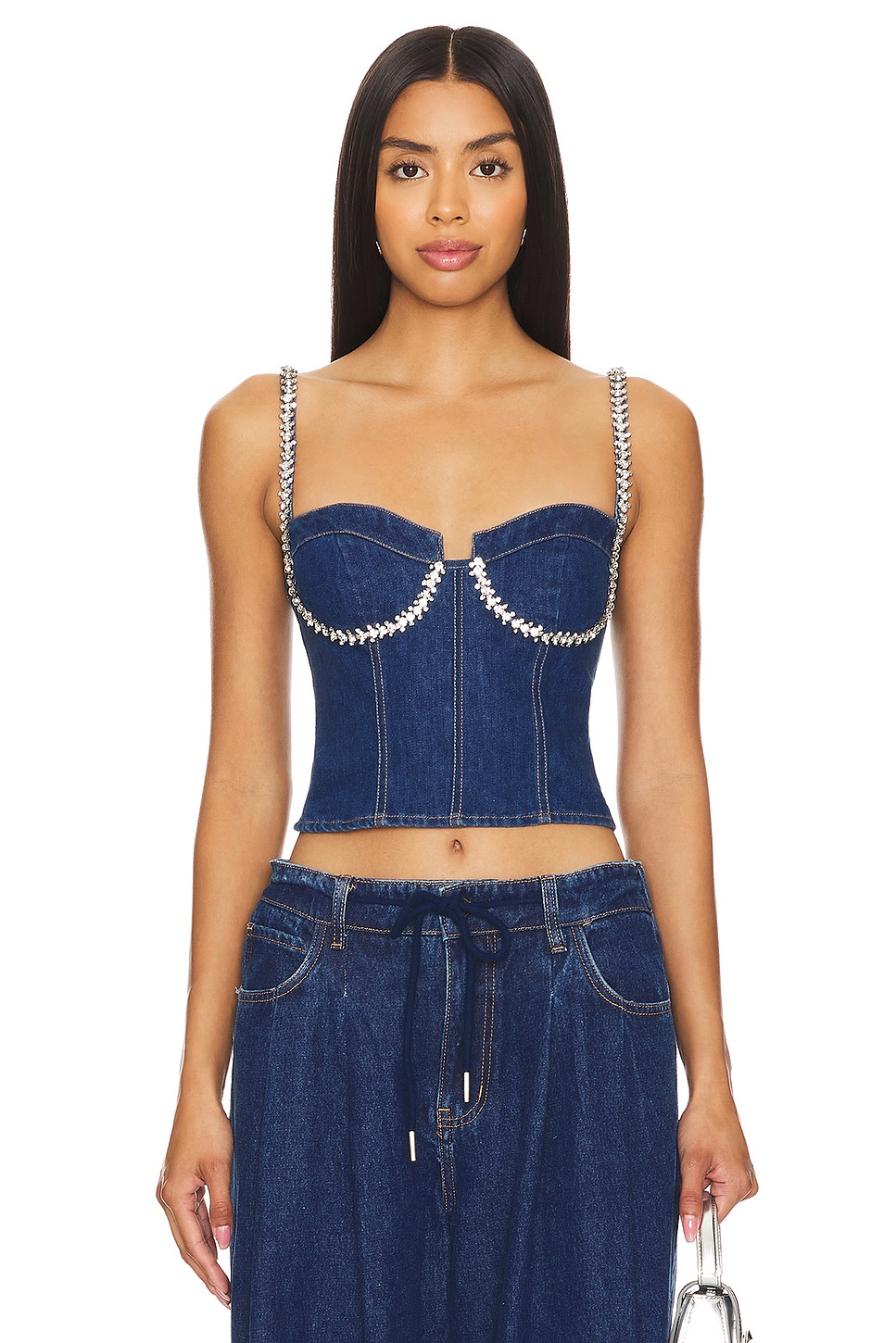 superdown Ash Bustier Top