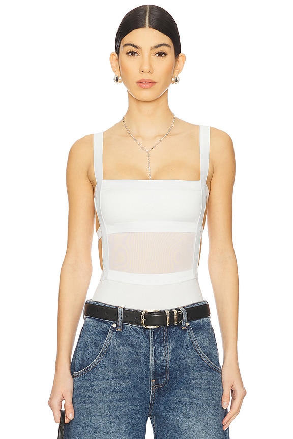 superdown Camille Strappy Back Bodysuit