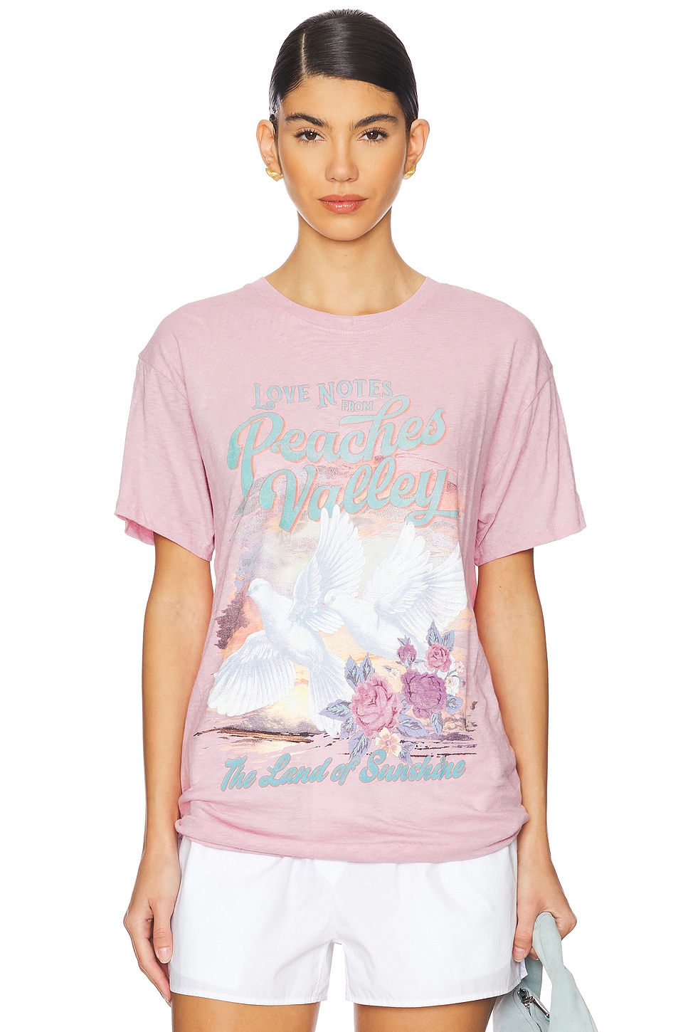 SPELL Peaches Biker Tee