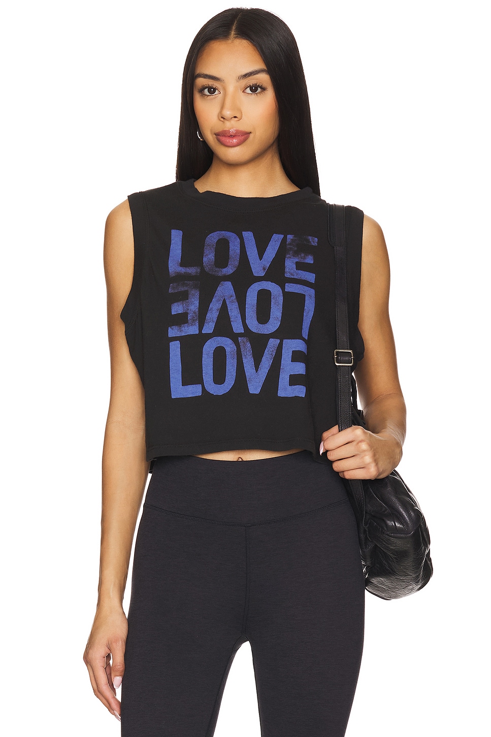 Spiritual Gangster Love Crawford Crop Tank Top