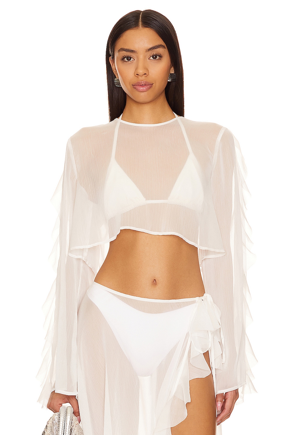 Shani Shemer Thoma Cropped Shirt