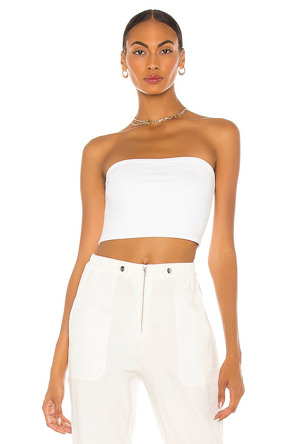 Susana Monaco Strapless Crop Top