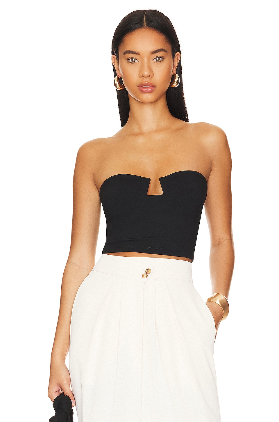 Susana Monaco Wire Crop Top