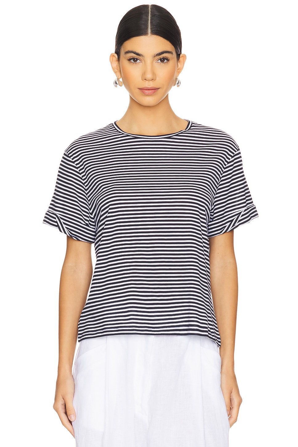 Theory Boxy Rolled Tee