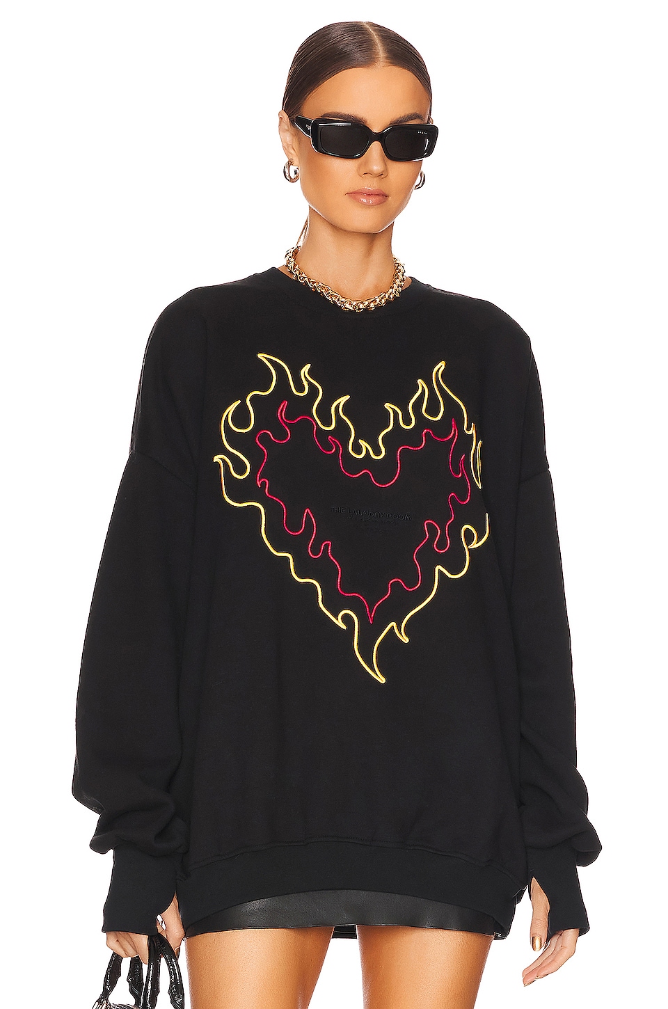 The Laundry Room Burn Heart Jumper