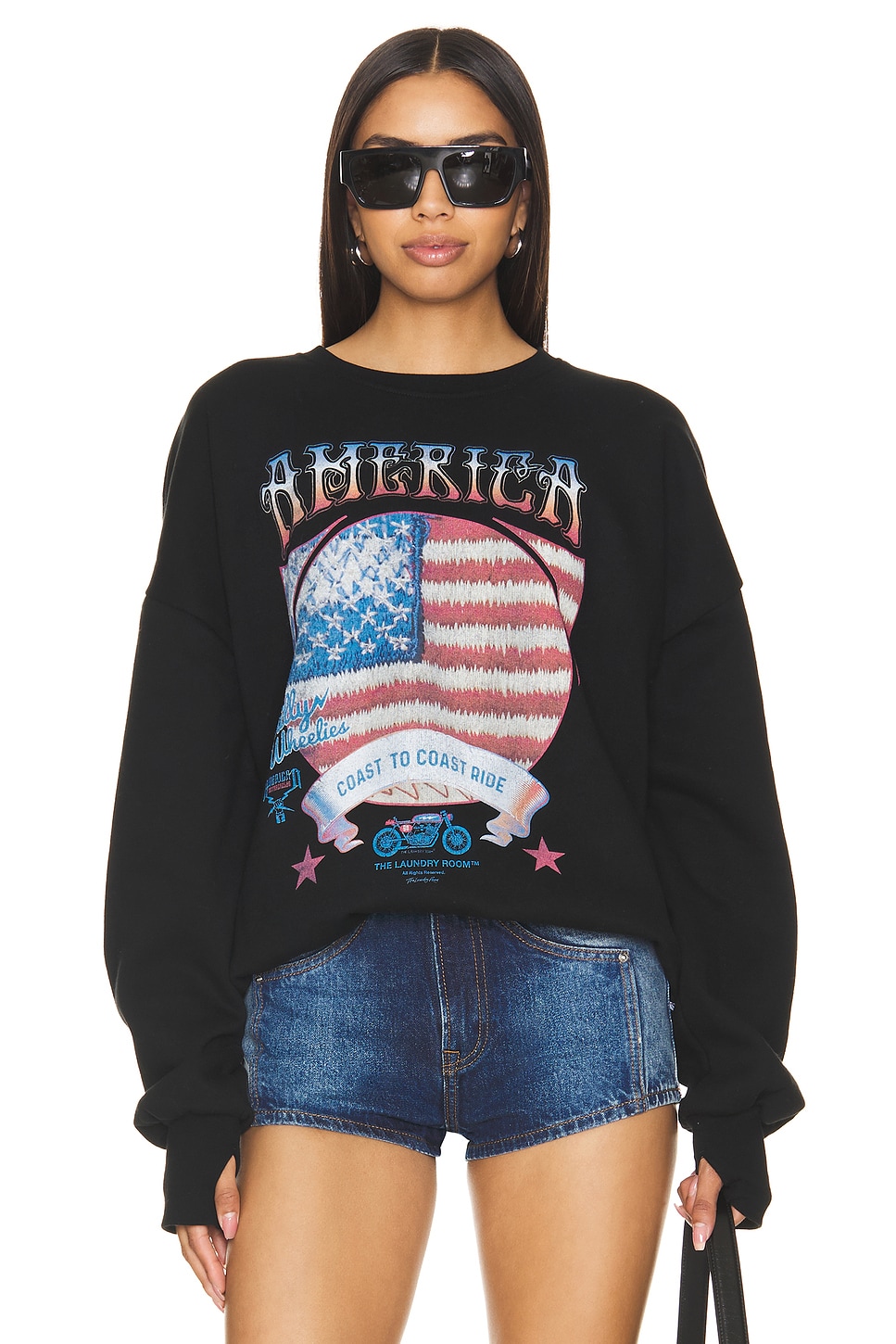 The Laundry Room America Coast To Coast Ride Sweatshirt