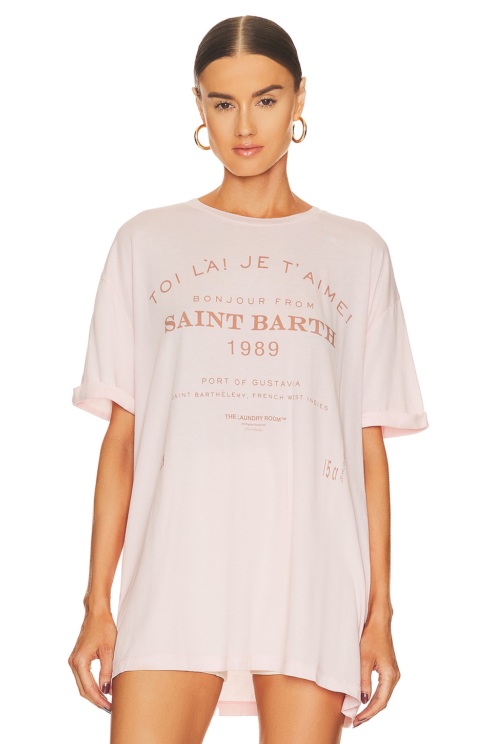 The Laundry Room Saint Barth 89 Oversize Tee