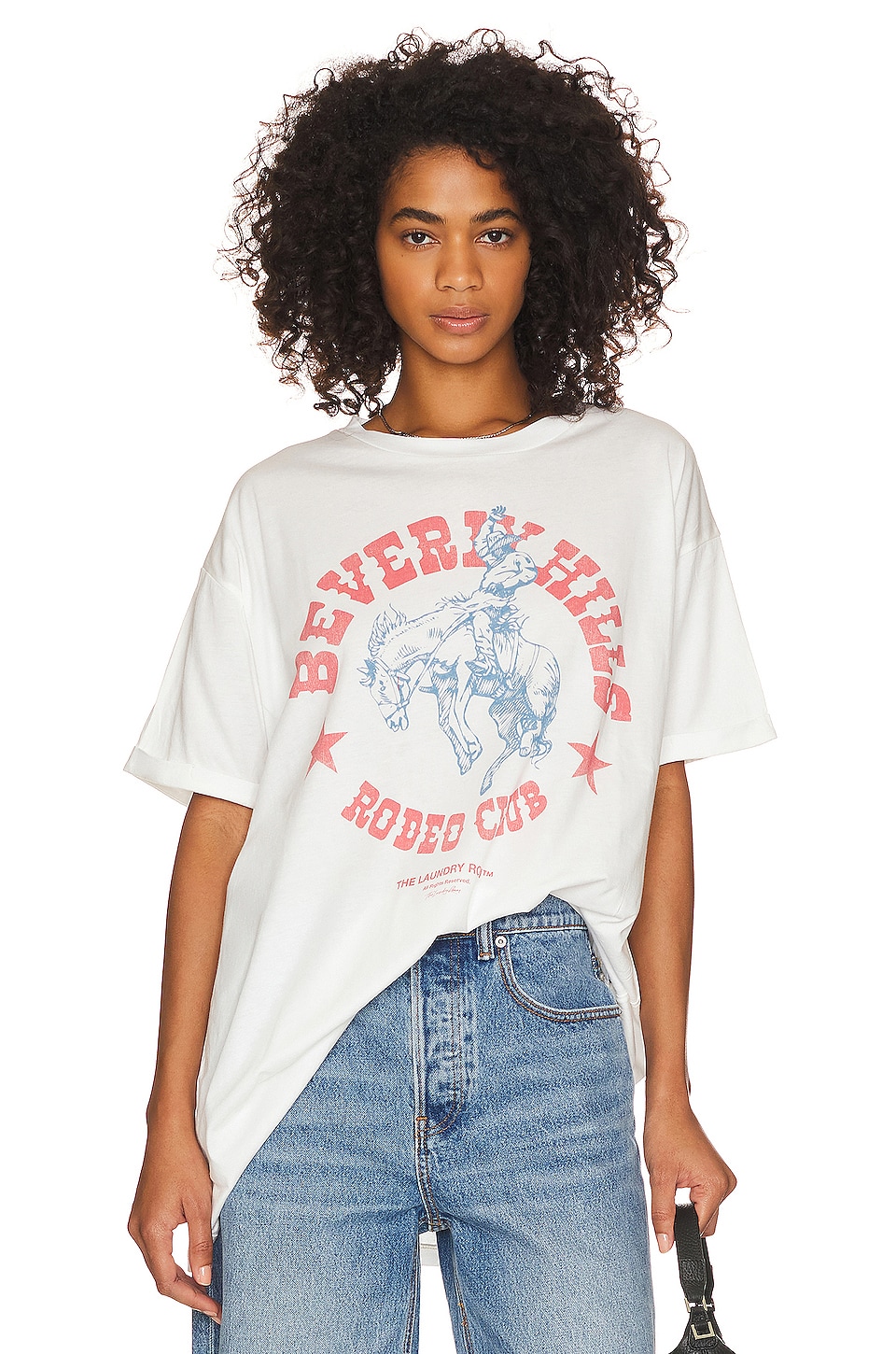 The Laundry Room Beverly Hills Rodeo Club Oversized Tee