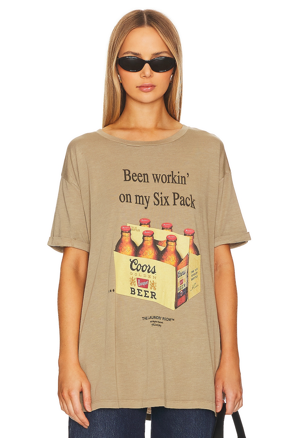 The Laundry Room Coors Six Pack Oversized Tee