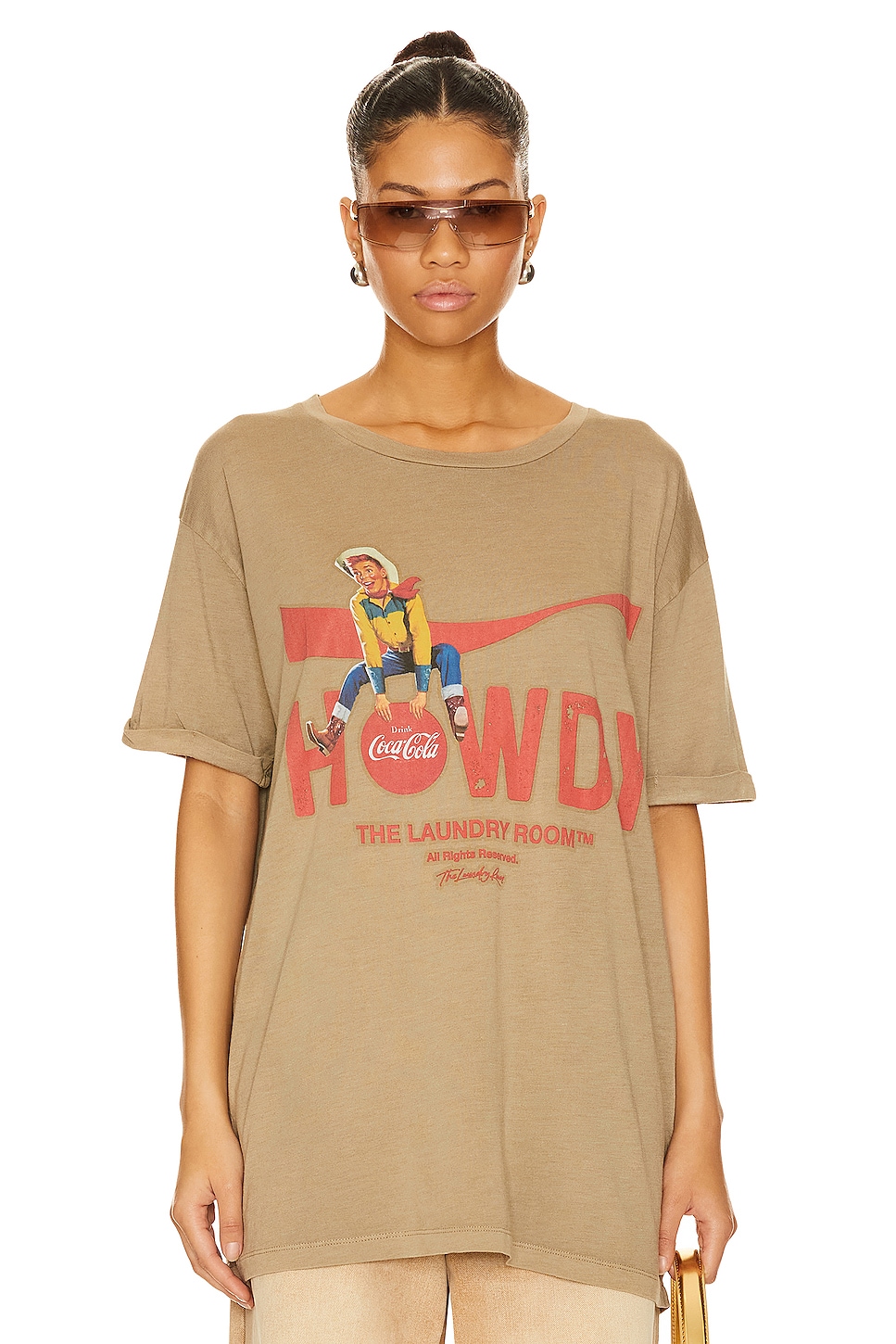 The Laundry Room Howdy Coke Oversized Tee