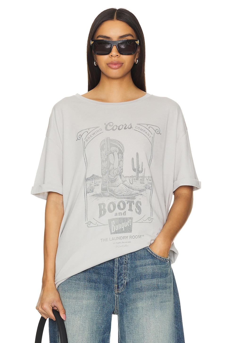 The Laundry Room Boot Scootin Banquet Oversized Tee