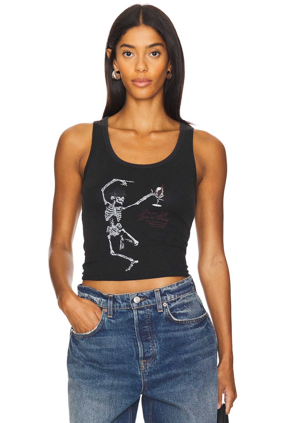 The Laundry Room Dance Til You're Dead Rib Tank