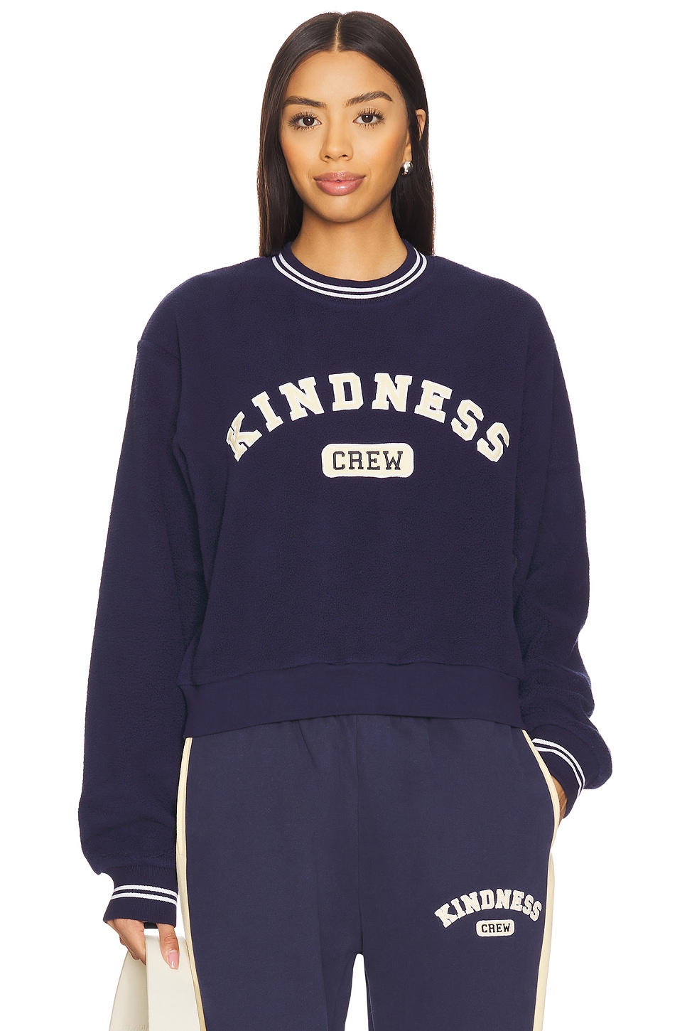 The Mayfair Group Kindness Crew - Teddy Fitted Crewneck