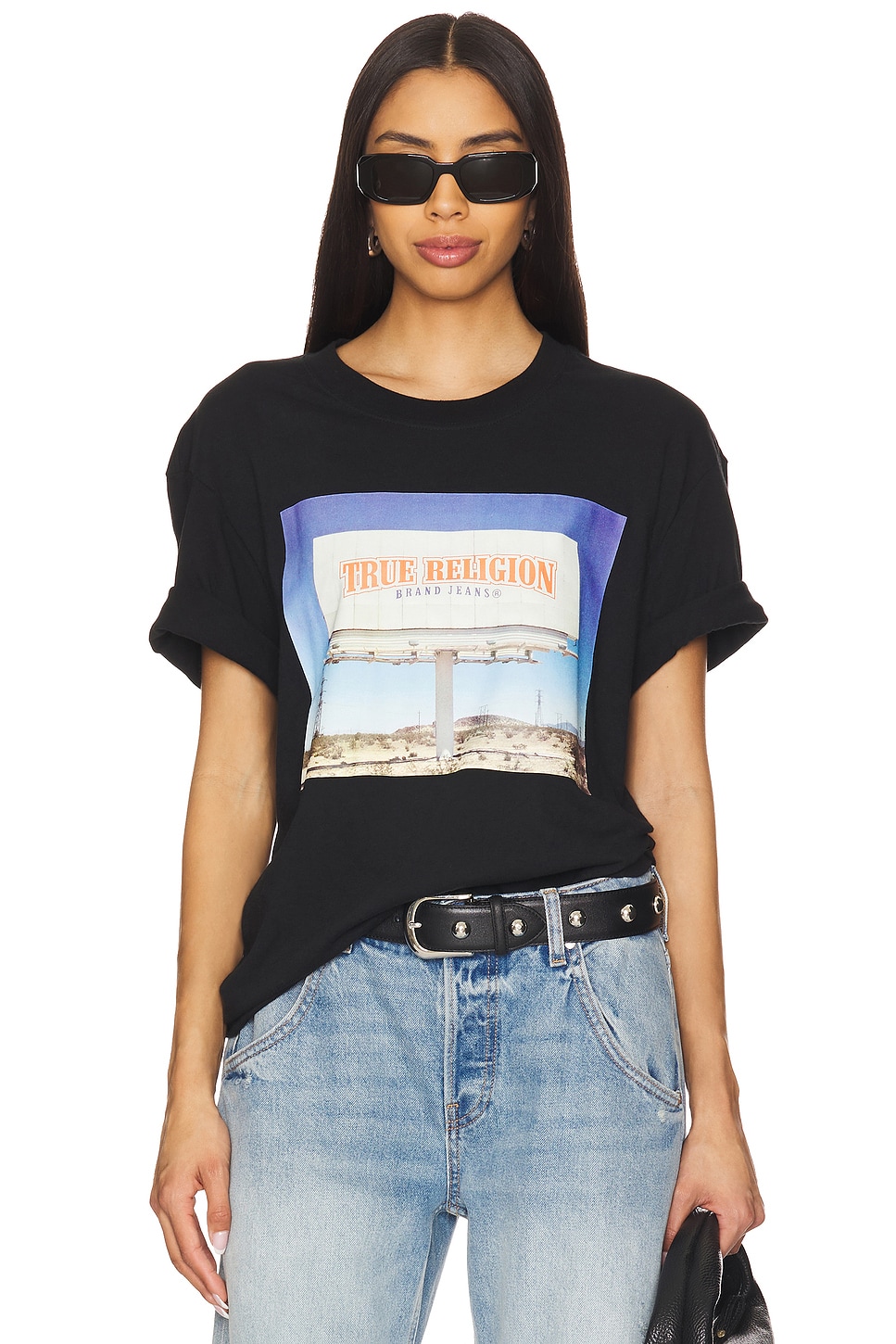 True Religion Short Sleeve Billboard Tee