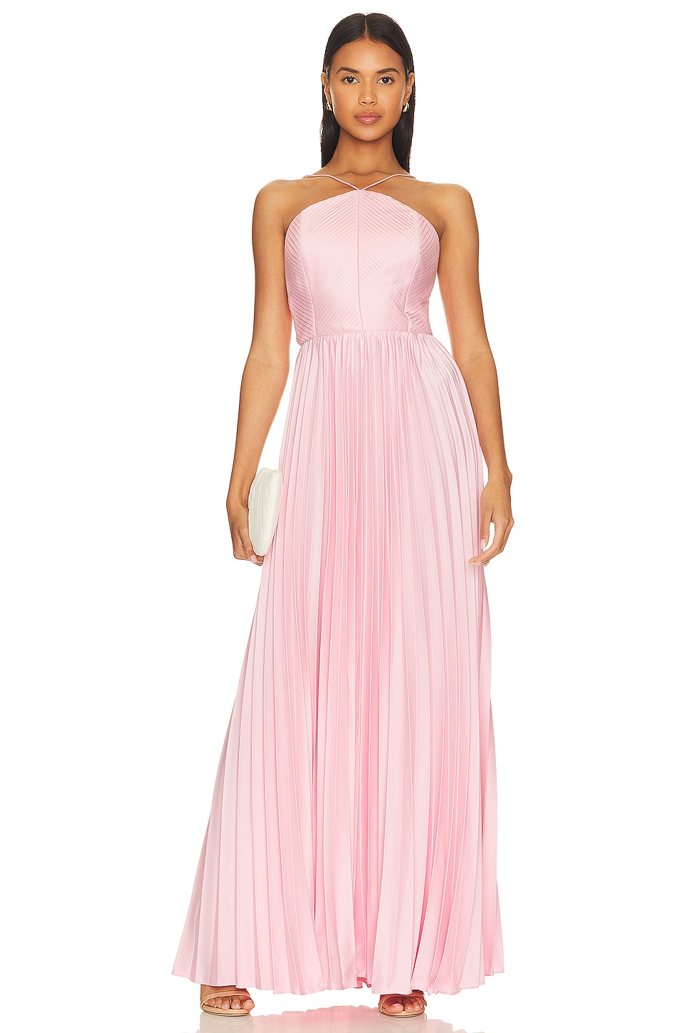 AMUR Kamari Pleated Dress