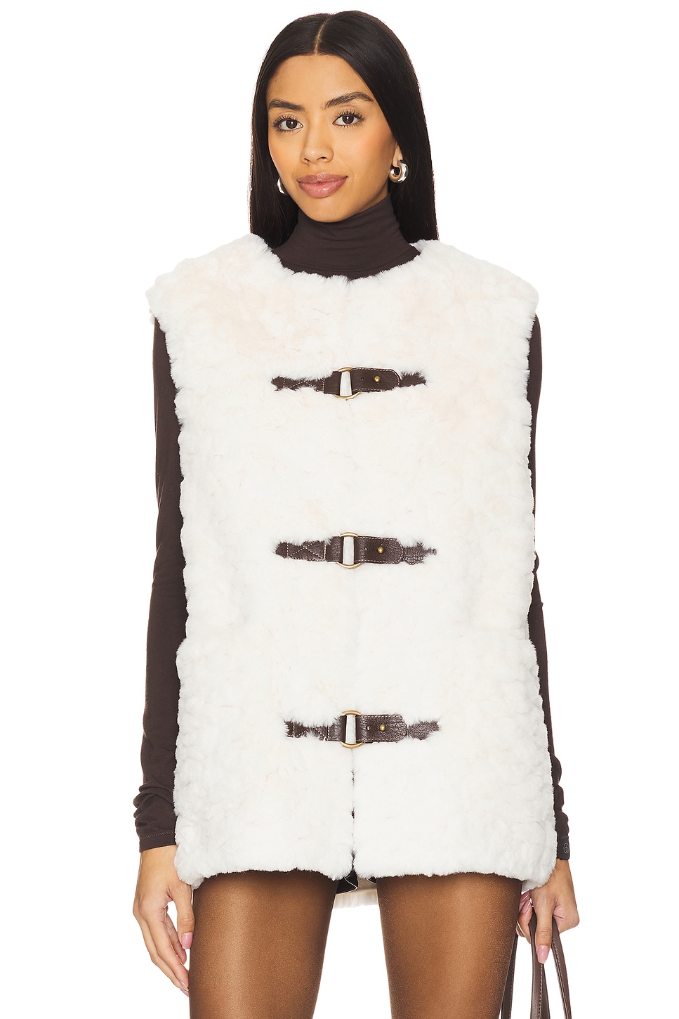 Unreal Fur Faux Fur Dandy Vest