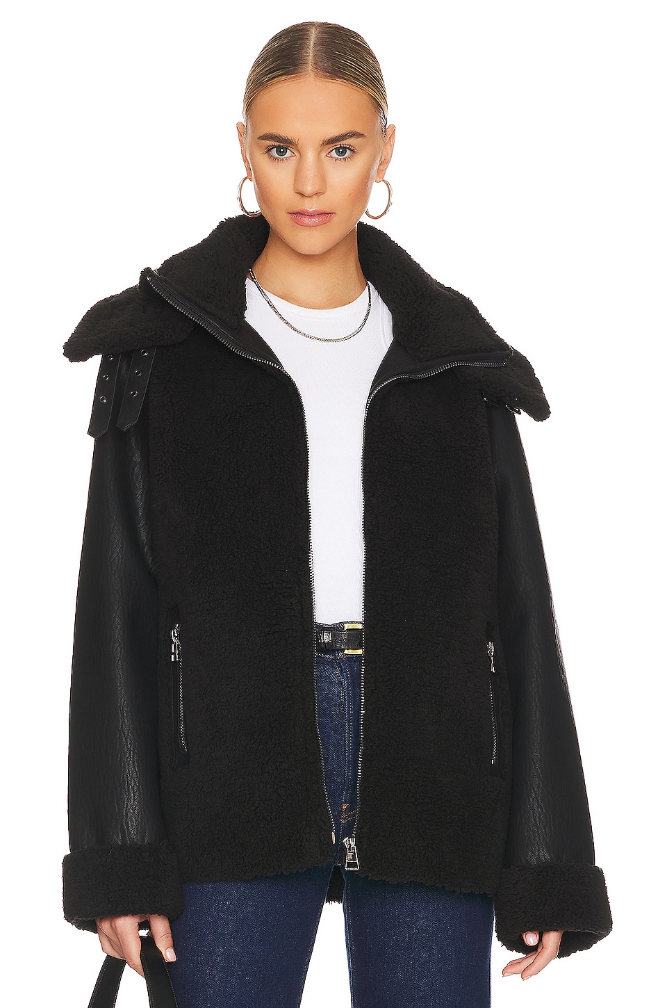 Unreal Fur Symbiosis Faux Fur Jacket