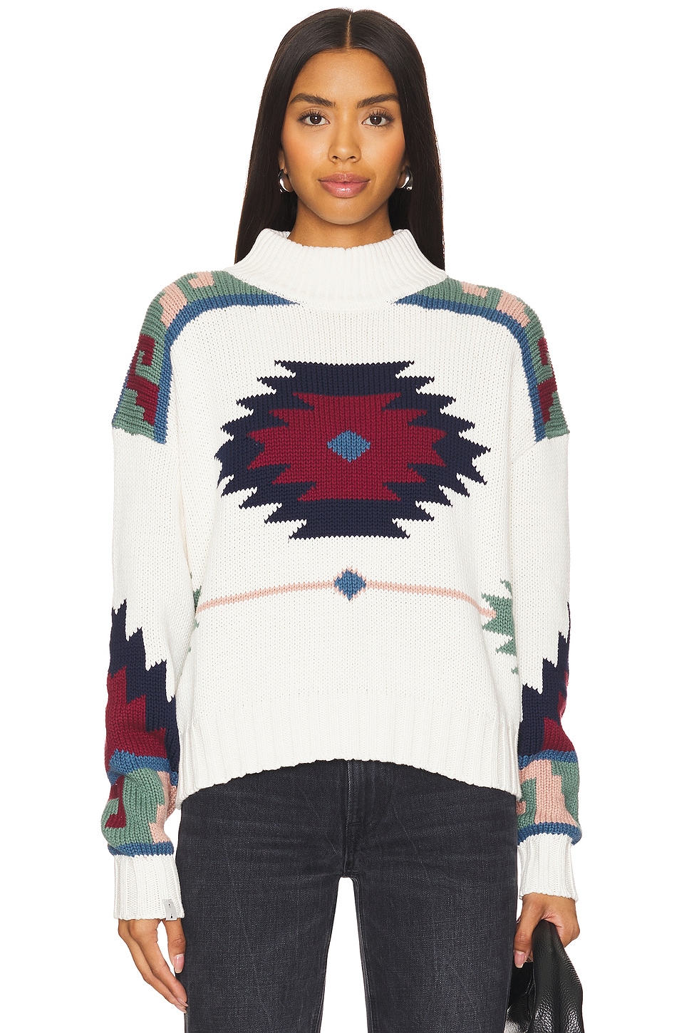 THE UPSIDE Pacha Clara Knit Crew Sweater