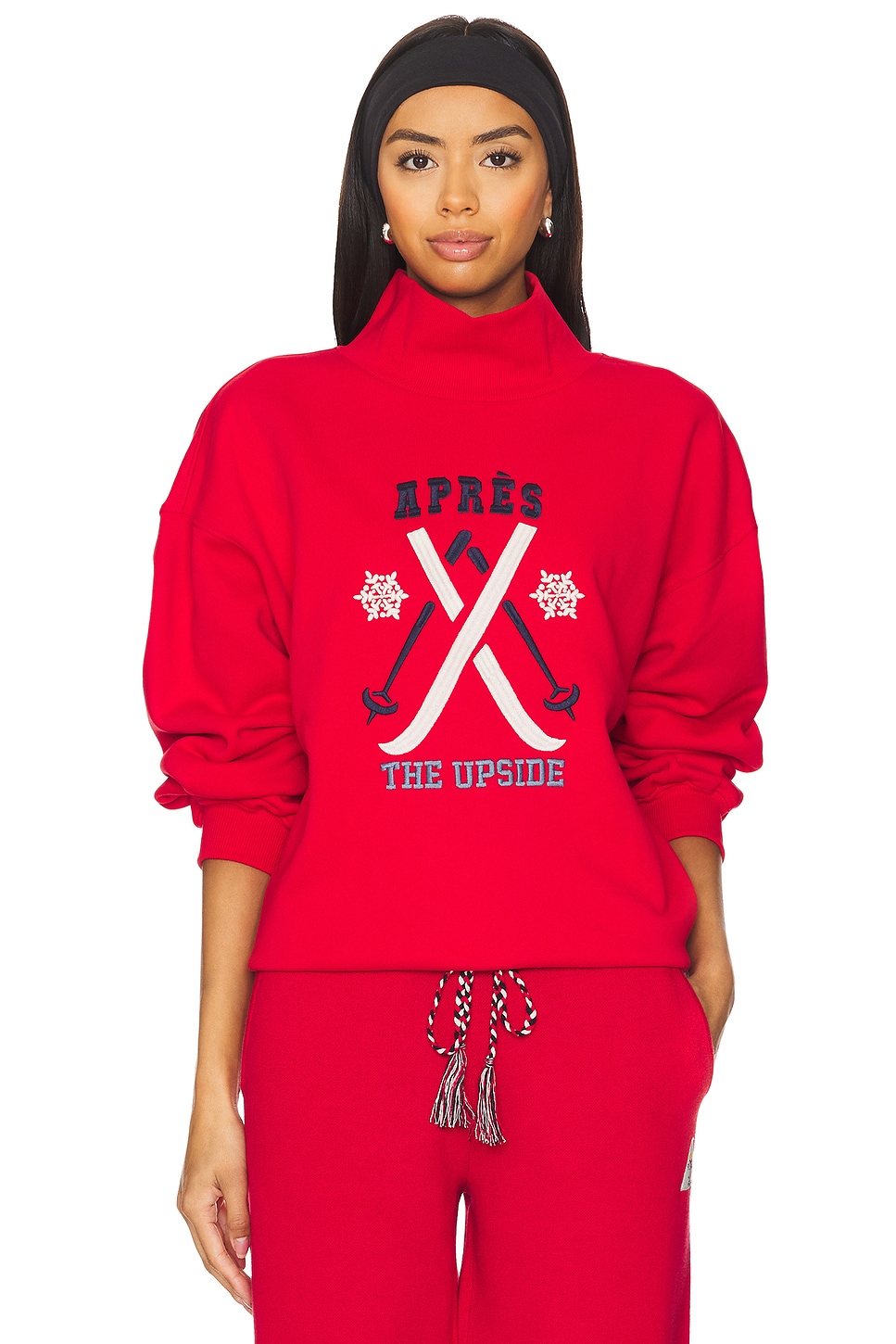 THE UPSIDE Off Piste Clementine Crew Sweatshirt