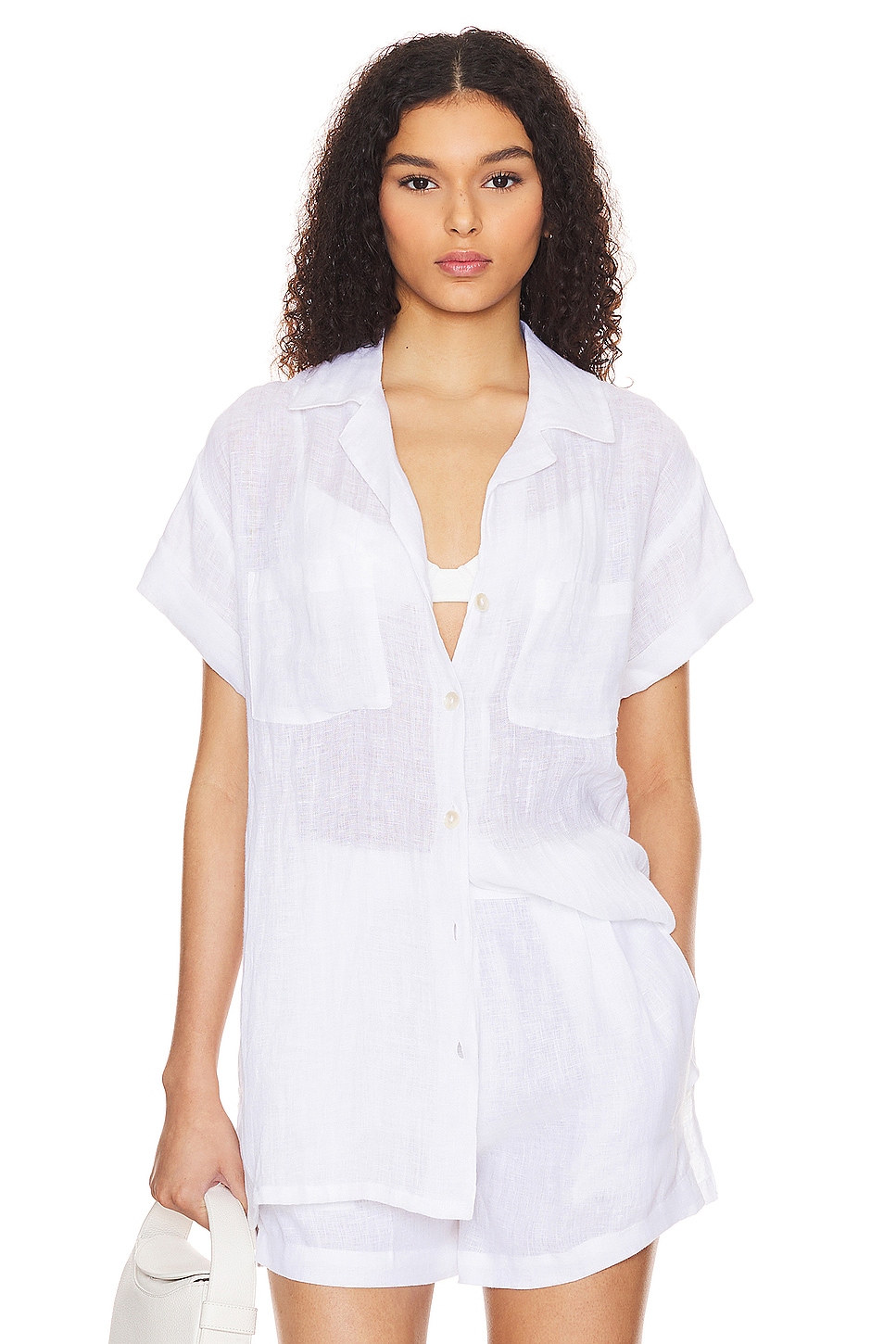 vitamin A Playa Pocket Blouse