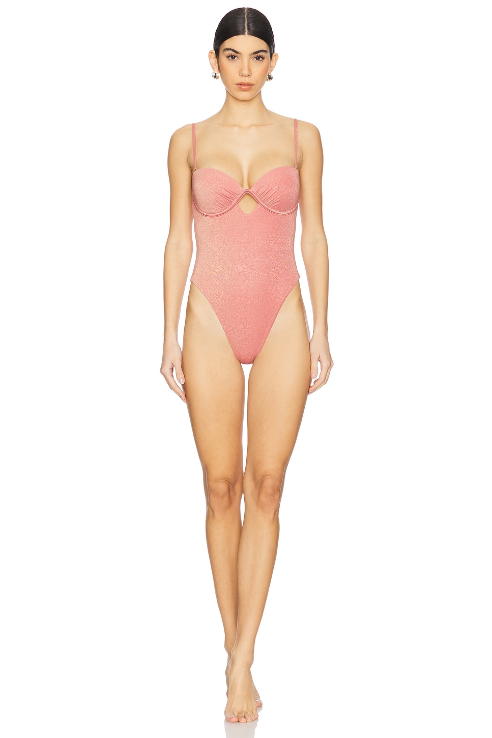 vitamin A Mabel Underwire Bandeau One Piece