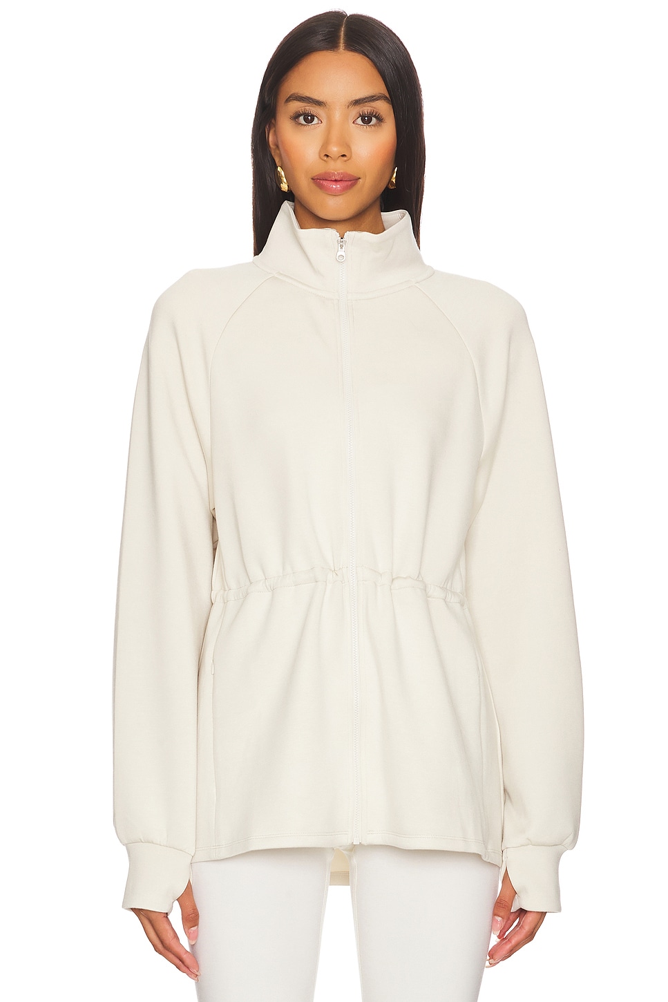 Varley Ailsa Zip Through Midlayer Sweater