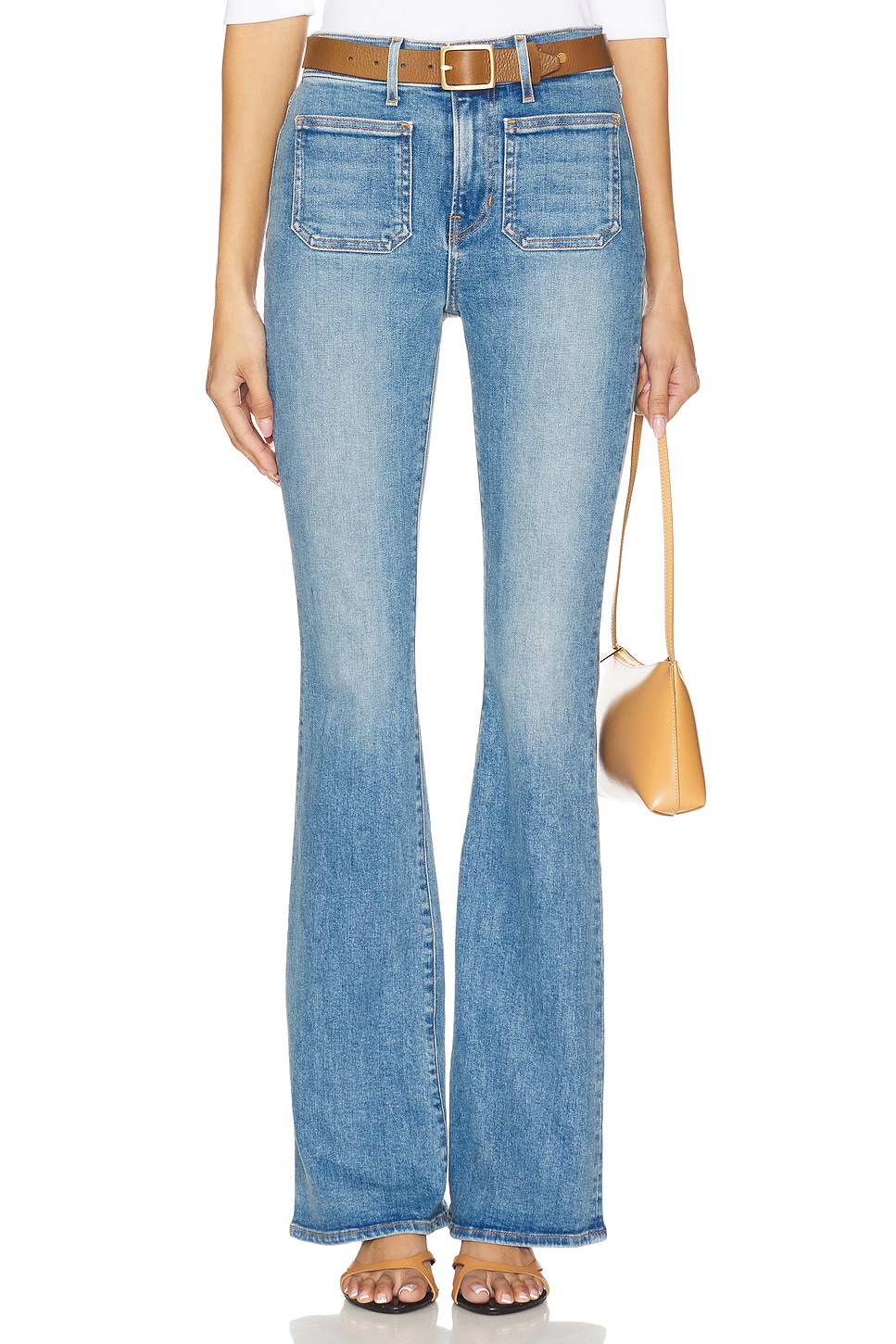 Veronica Beard Beverly High Rise Skinny Flare